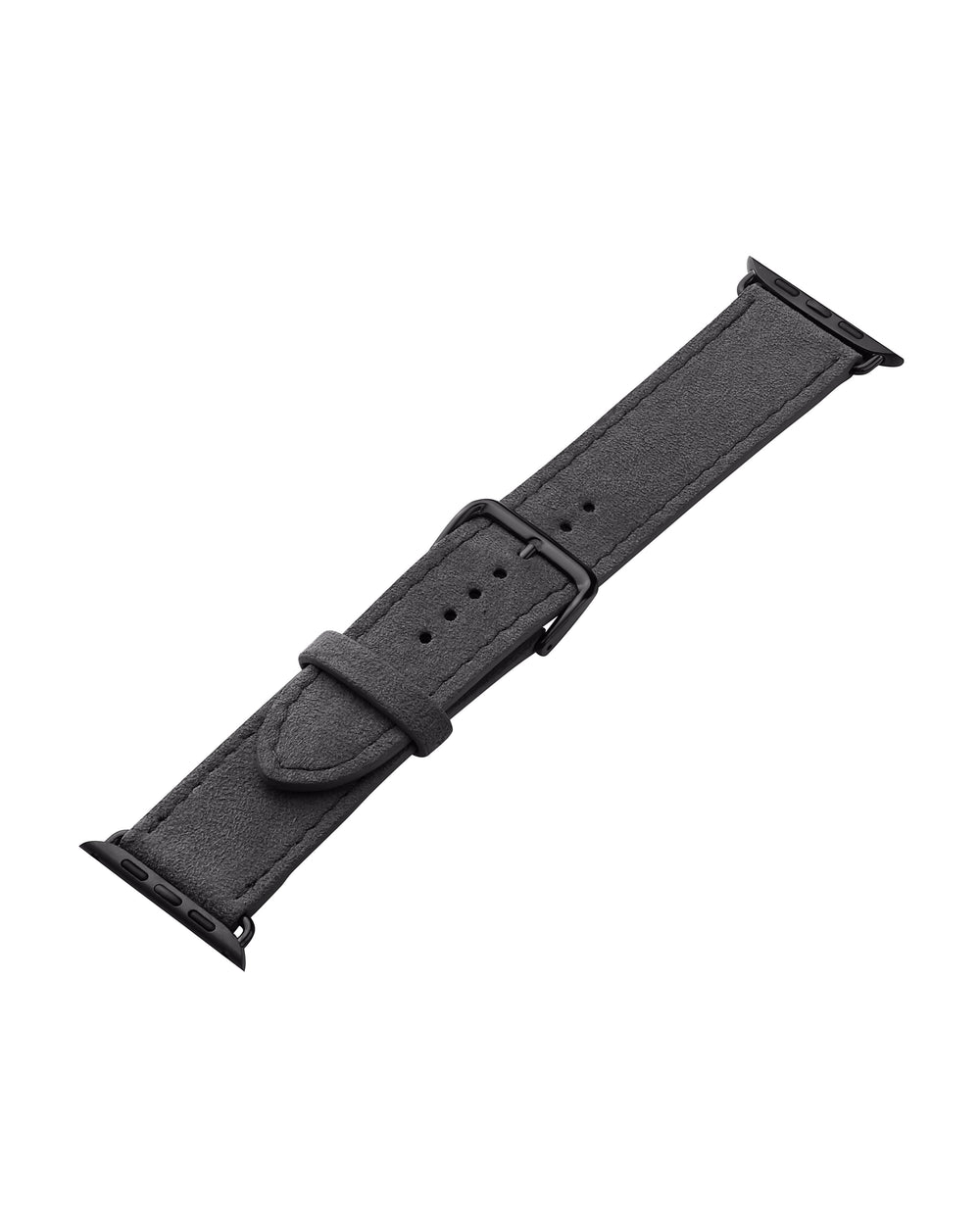 Ремінець для Apple Watch з алькантари у сірому кольорі