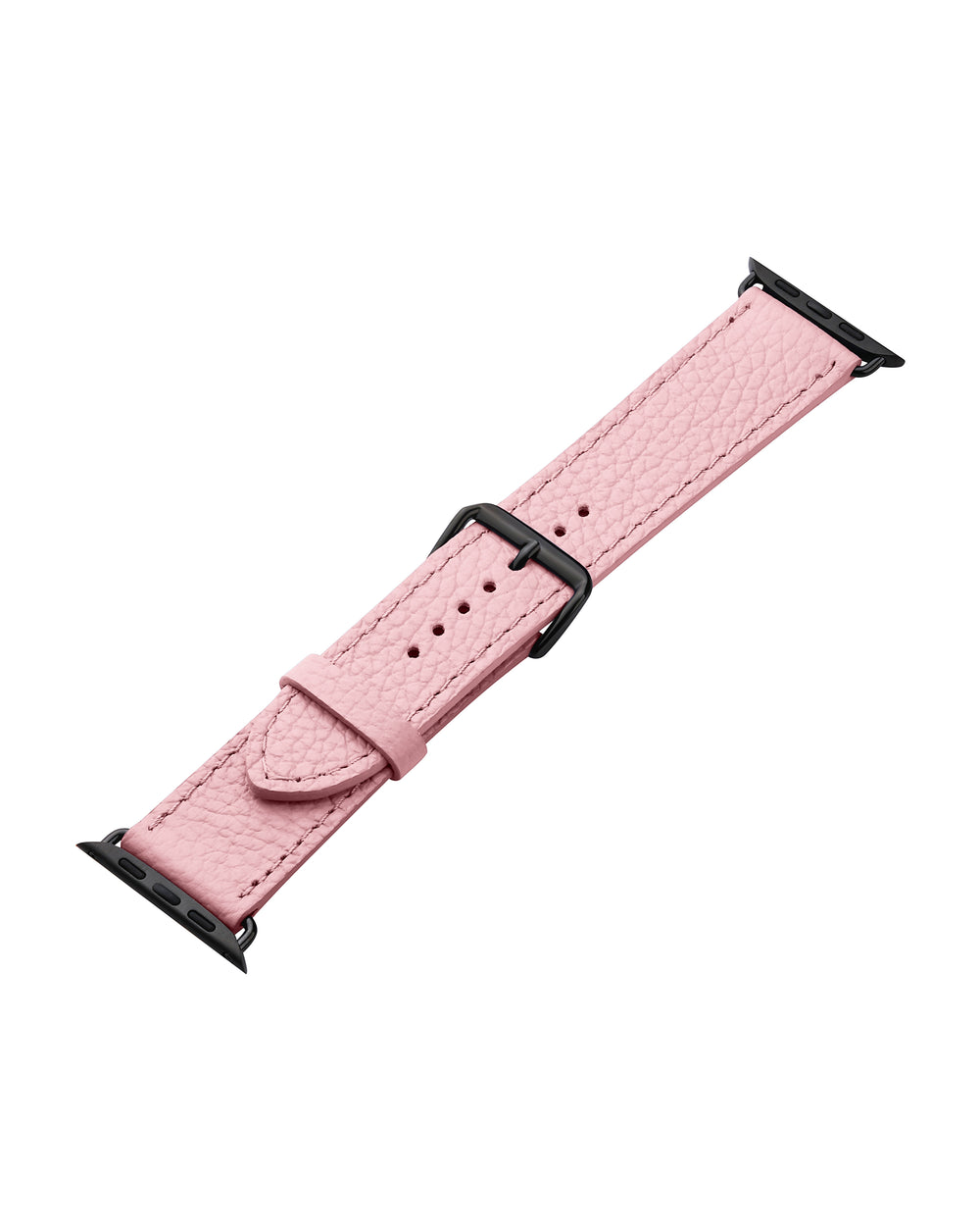 Ремешок для Apple Watch из кожи флотар розового цвета