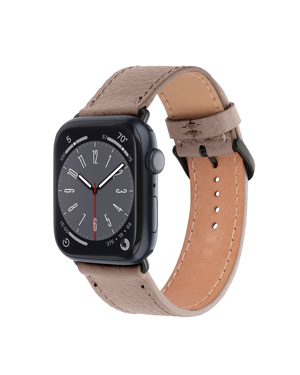 Ремешок для Apple Watch из телячьей кожи флотар бежевого цвета
