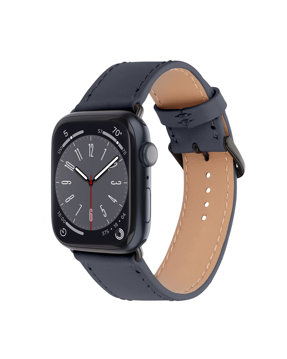 Ремешок для Apple Watch из кожи купон синего цвета