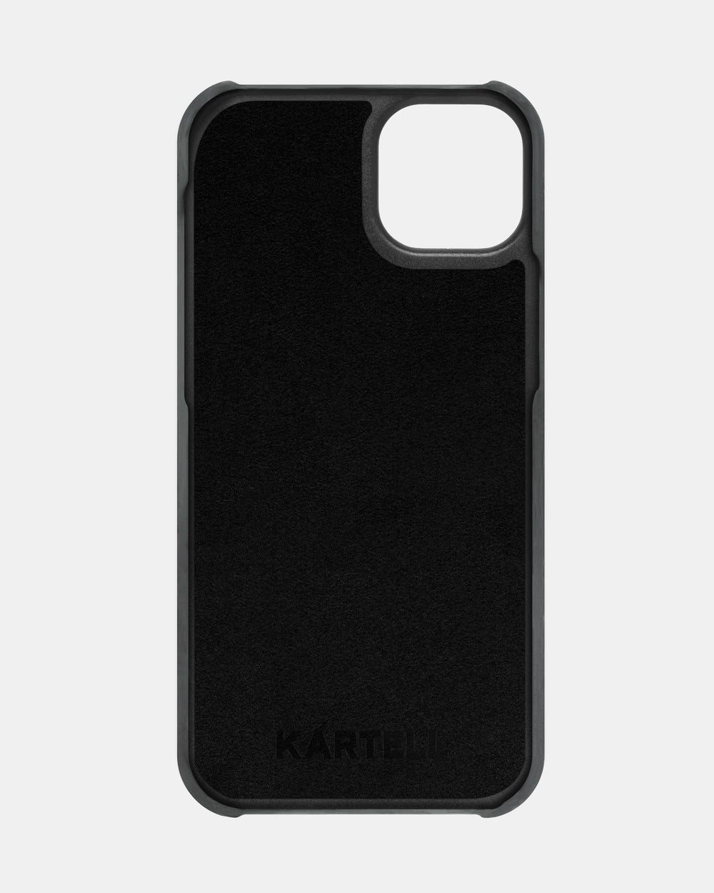 Серый кожаный чехол для iPhone 14
