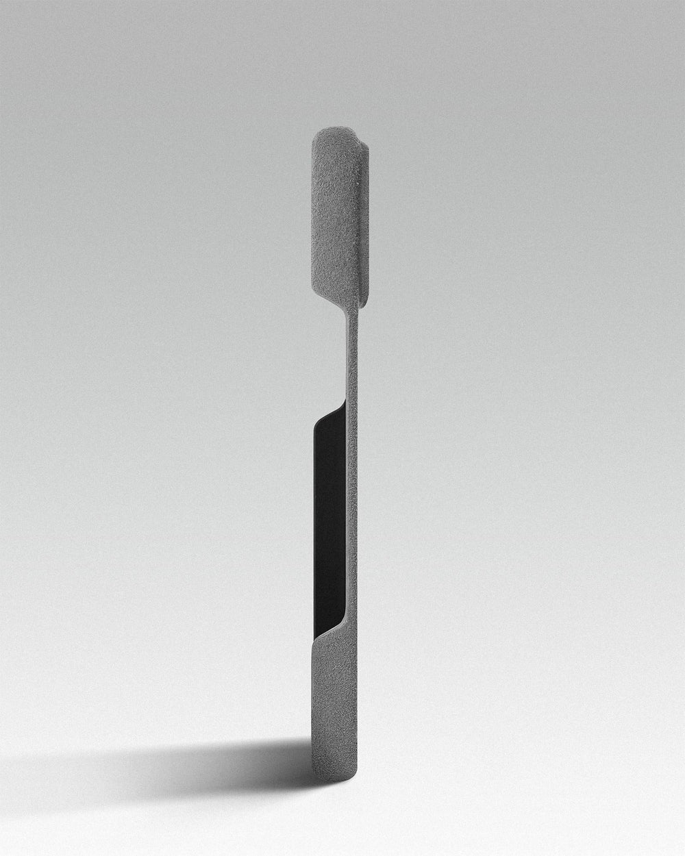 Light gray alcantara case for iPhone 16