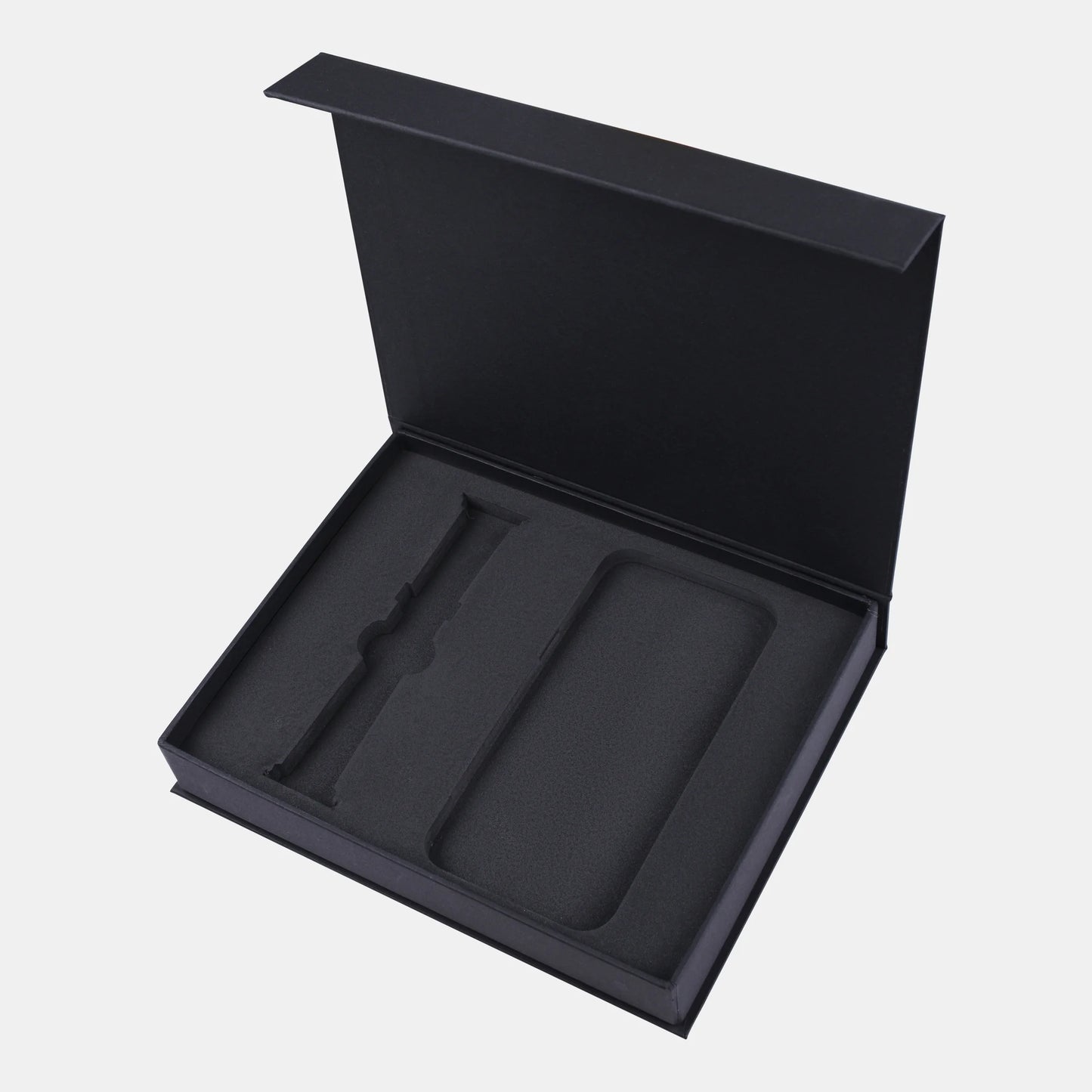 Набір з темно-синьої телячої шкіри флотар, чохол для iPhone та ремінець Apple Watch