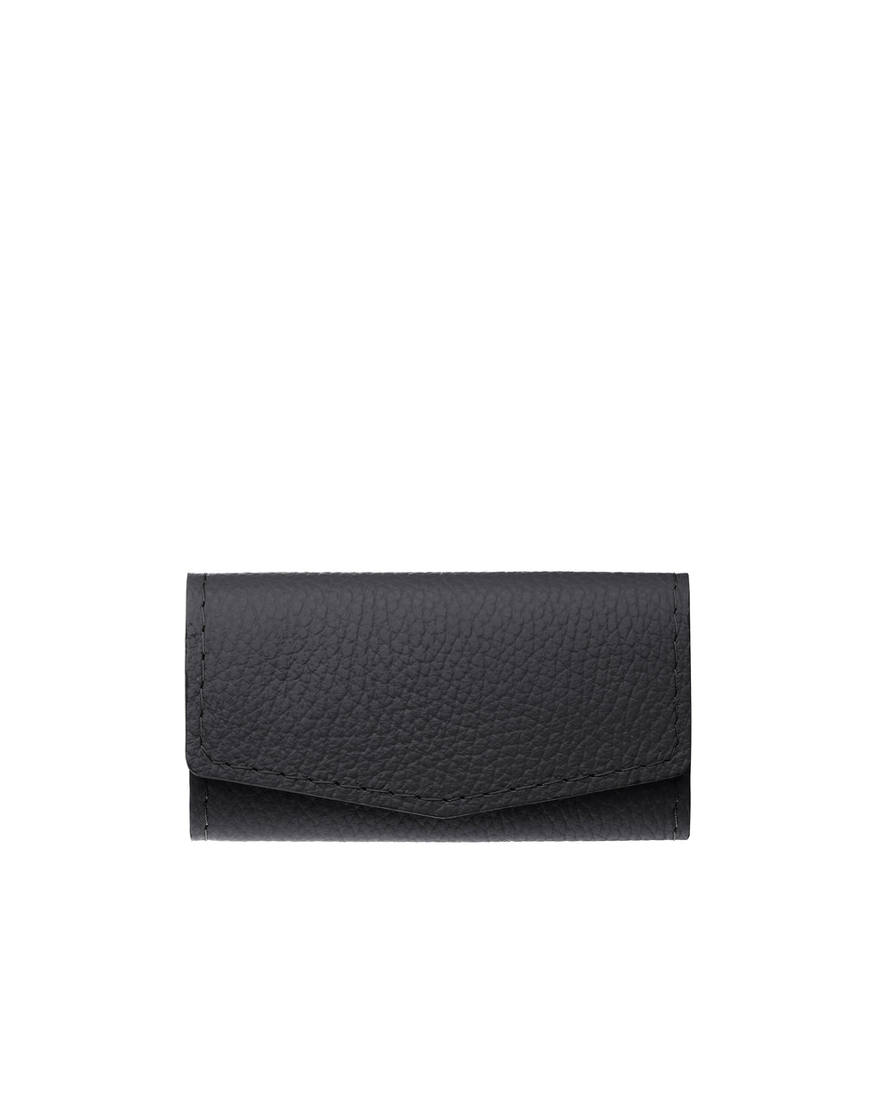 Key holder made of black flotter leather