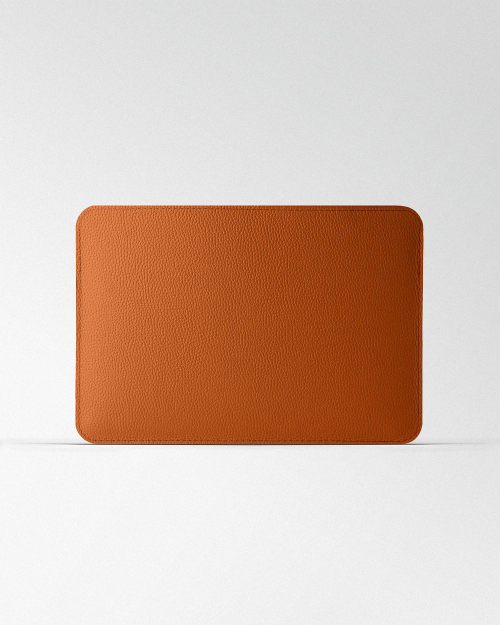 Чехол Minimalist из оранжевой кожи для MacBook