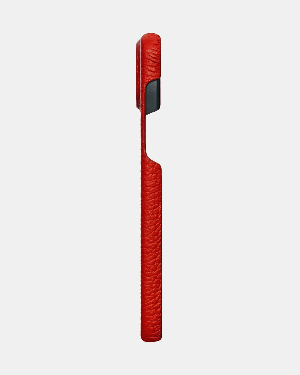 Красный кожаный чехол для iPhone 14