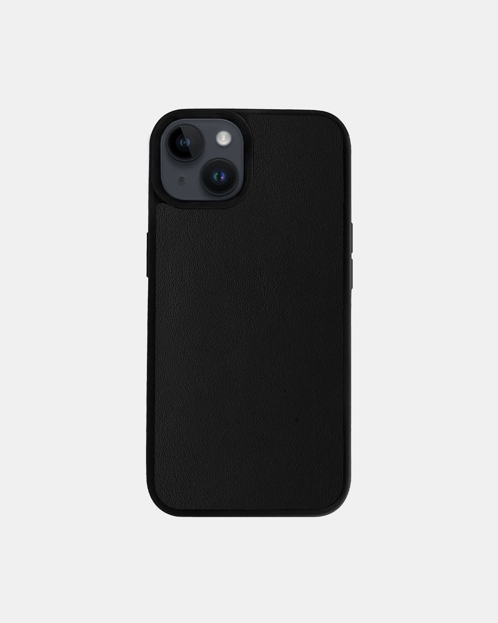 Black Calfskin Case for iPhone 14