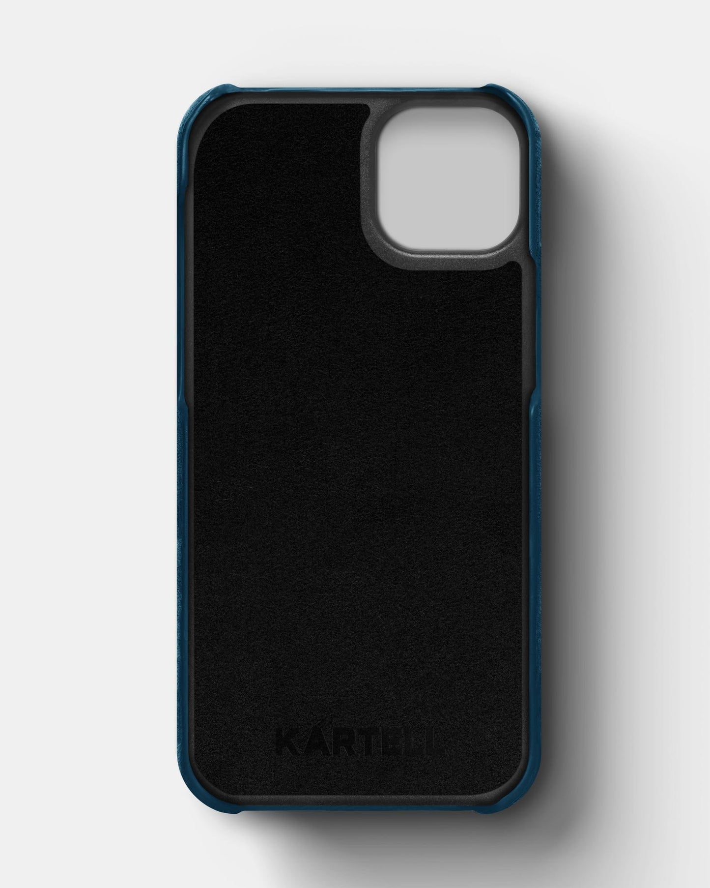 Зелений чохол з алькантари для iPhone 15 Plus