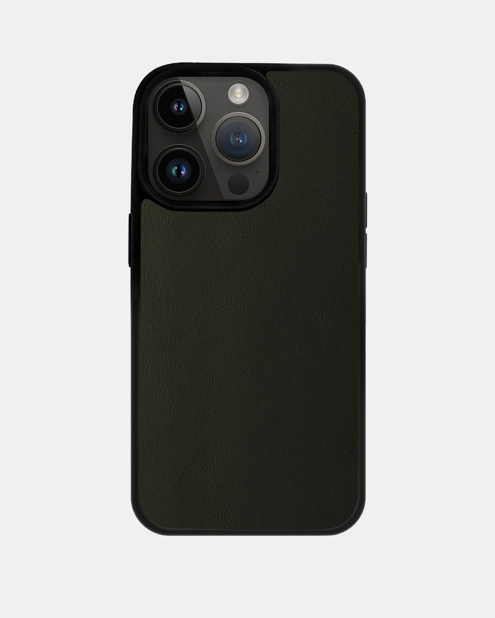 Green Calfskin Case for iPhone 14 Pro Max
