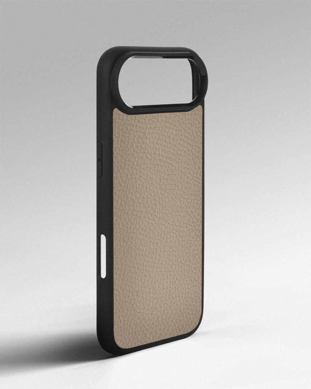 Чохол із бежевої телячої шкіри флотар для iPhone 17 Air