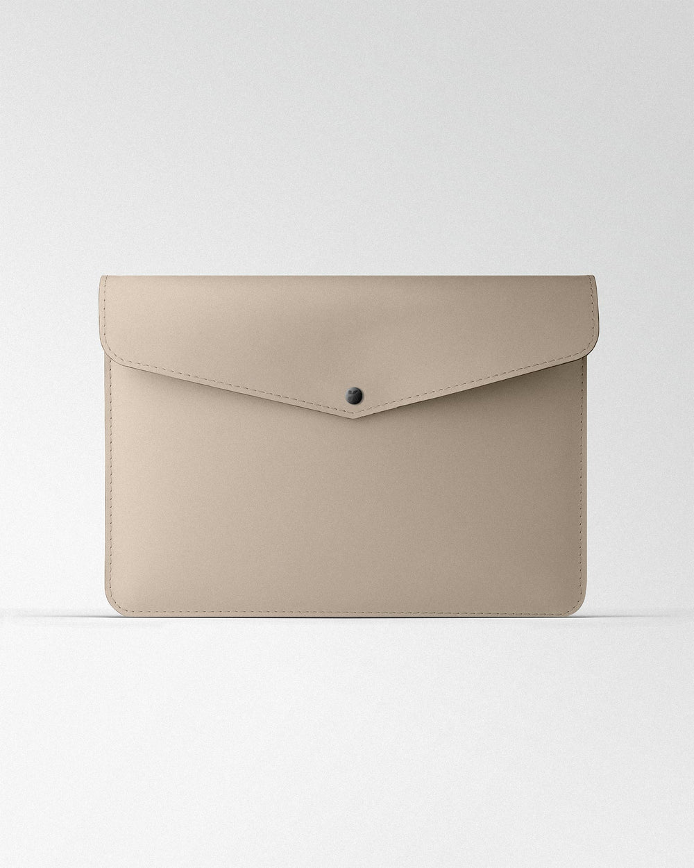 Beige Leather Envelope Case for MacBook
