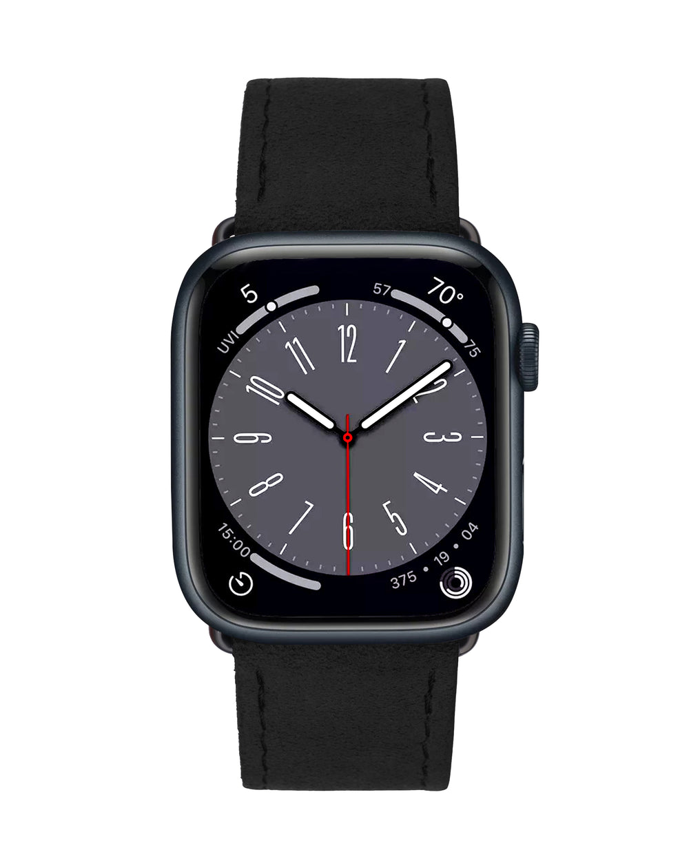 Alcantara strap for Apple Watch in black
