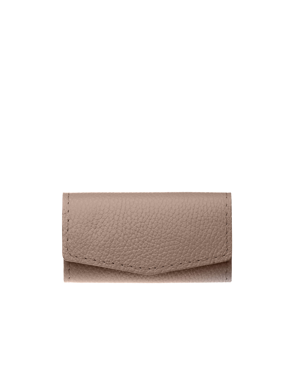 Key holder made of beige flotter leather