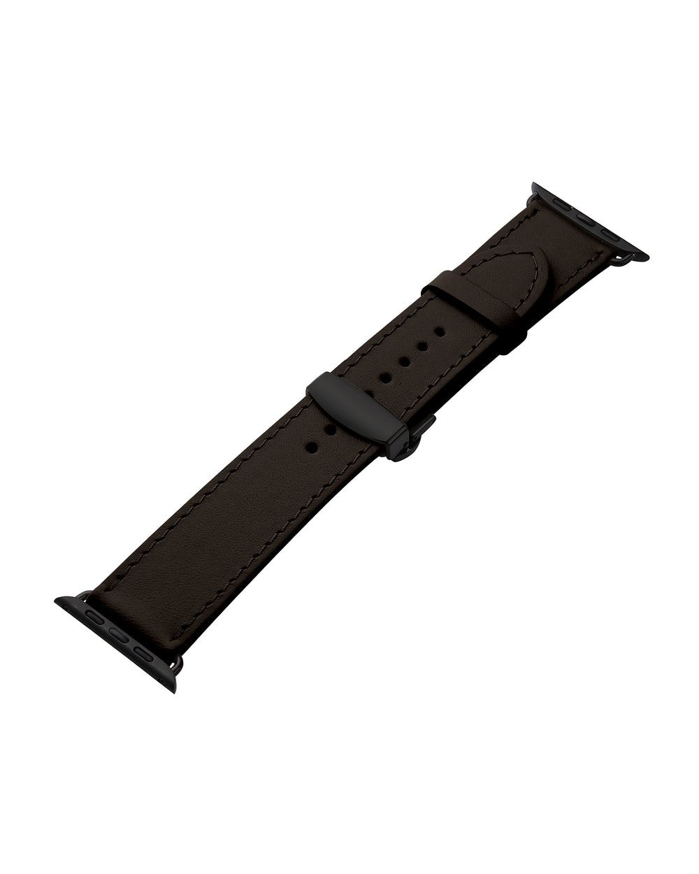 Ремінець для Apple Watch зі шкіри купон у коричневому кольорі
