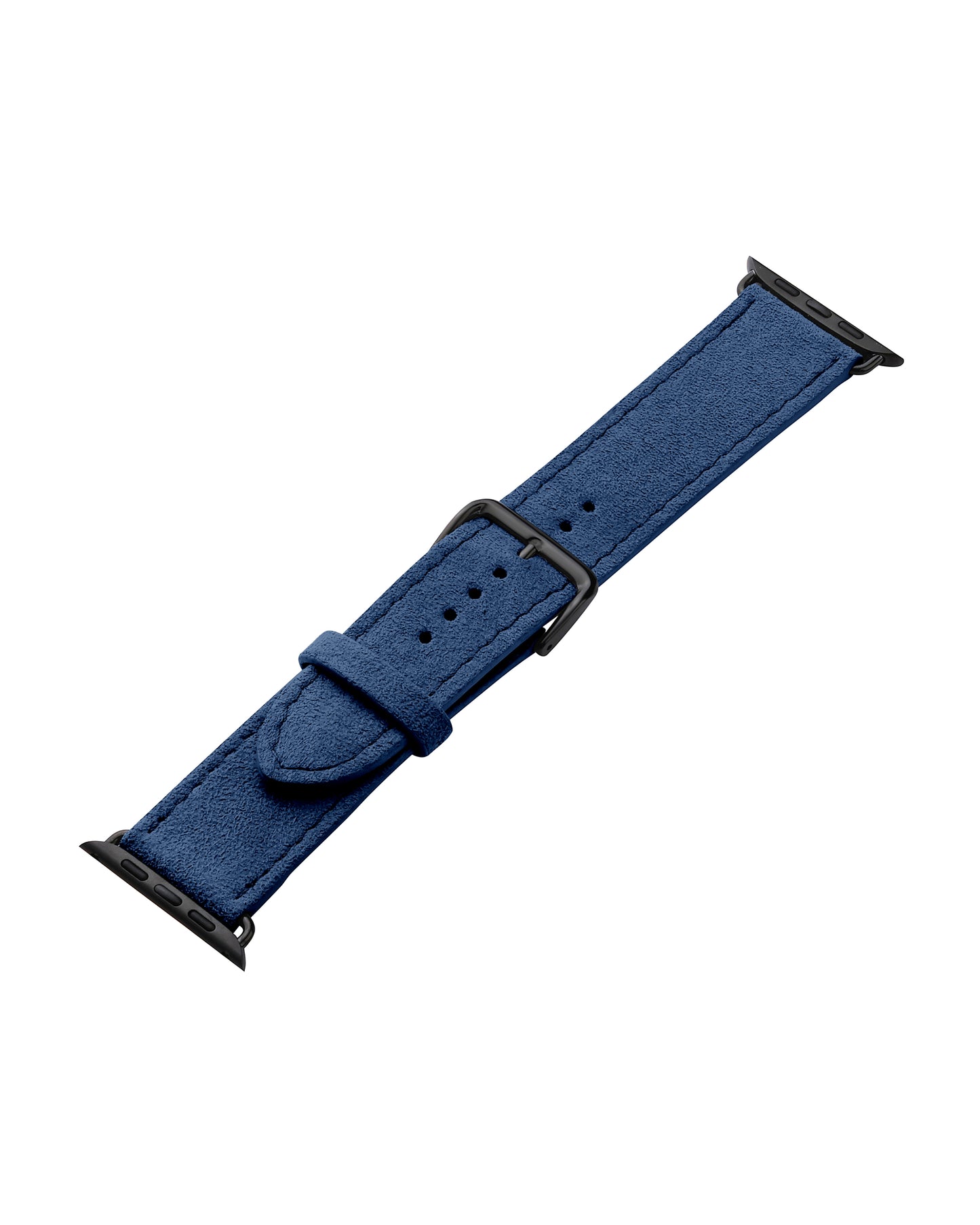 Ремінець для Apple Watch з алькантари у синьому кольорі