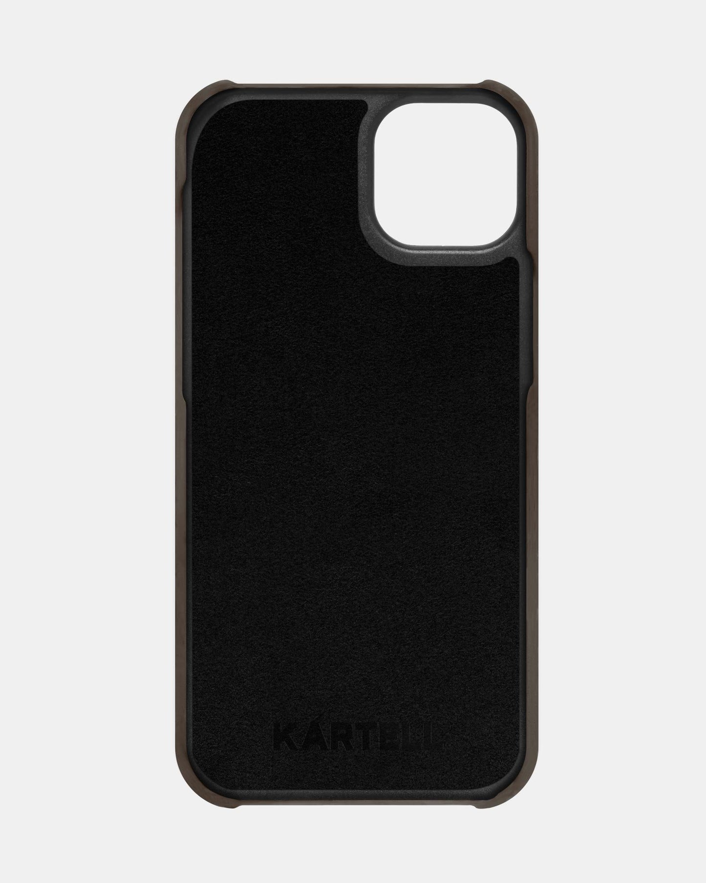 Світло-коричневий шкіряний чохол для iPhone 15