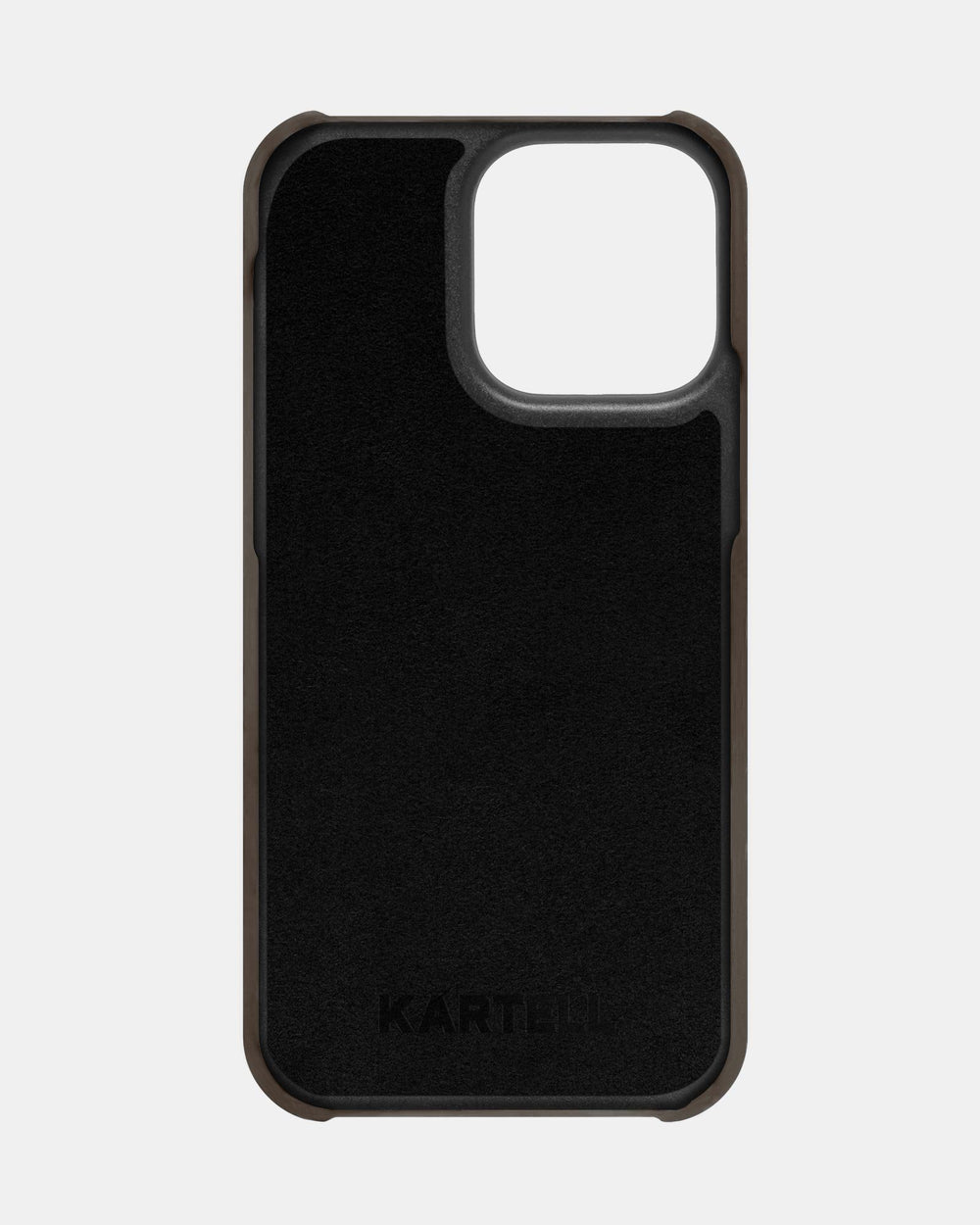 Light brown leather case for iPhone 14 Pro Max