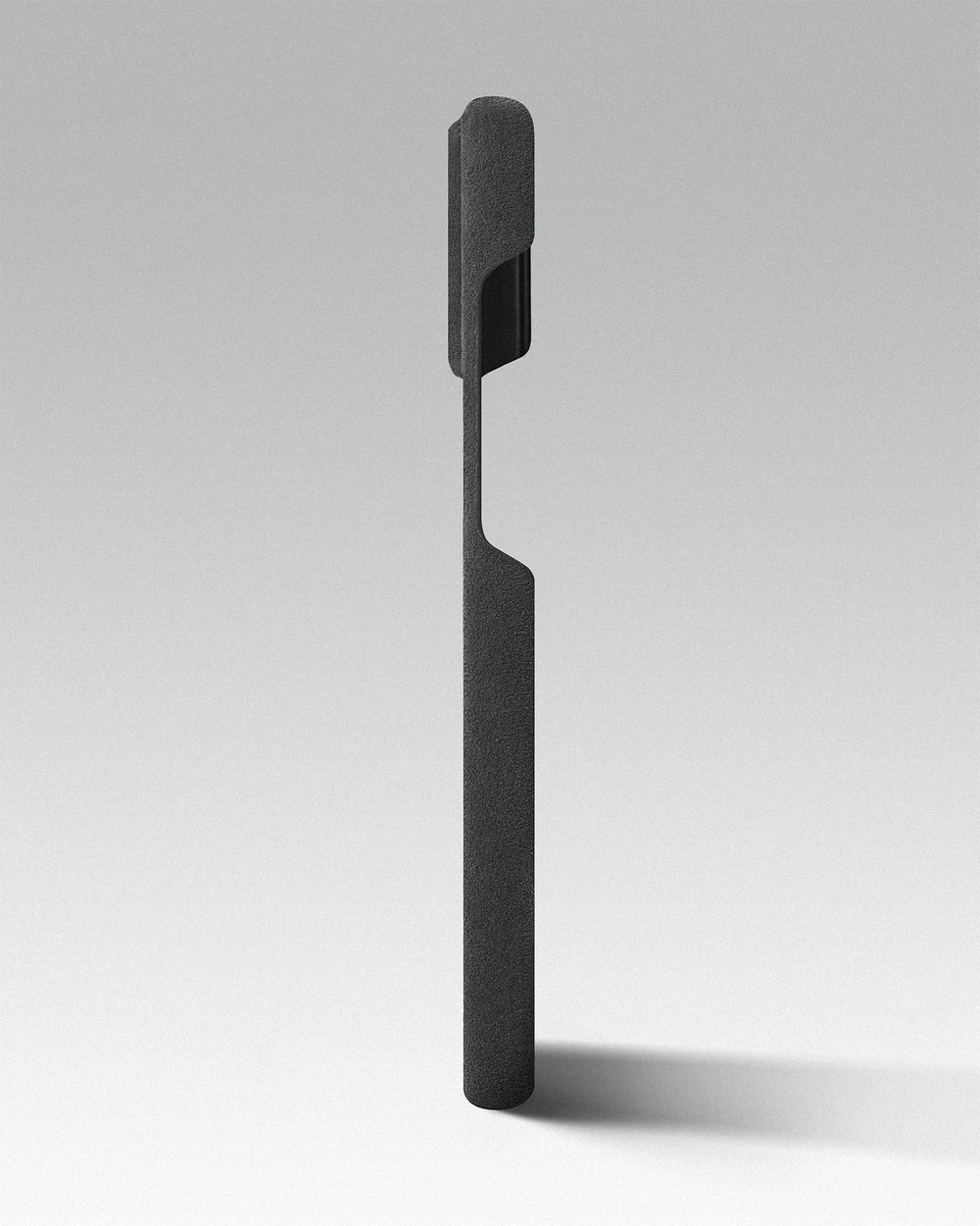 Gray alcantara case for iPhone 16 Plus