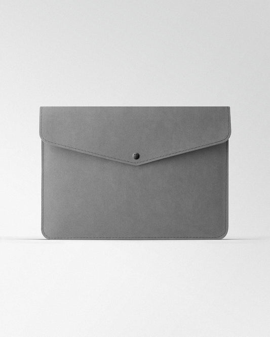 Чохол Envelope з світло-сірої алькантари для MacBook