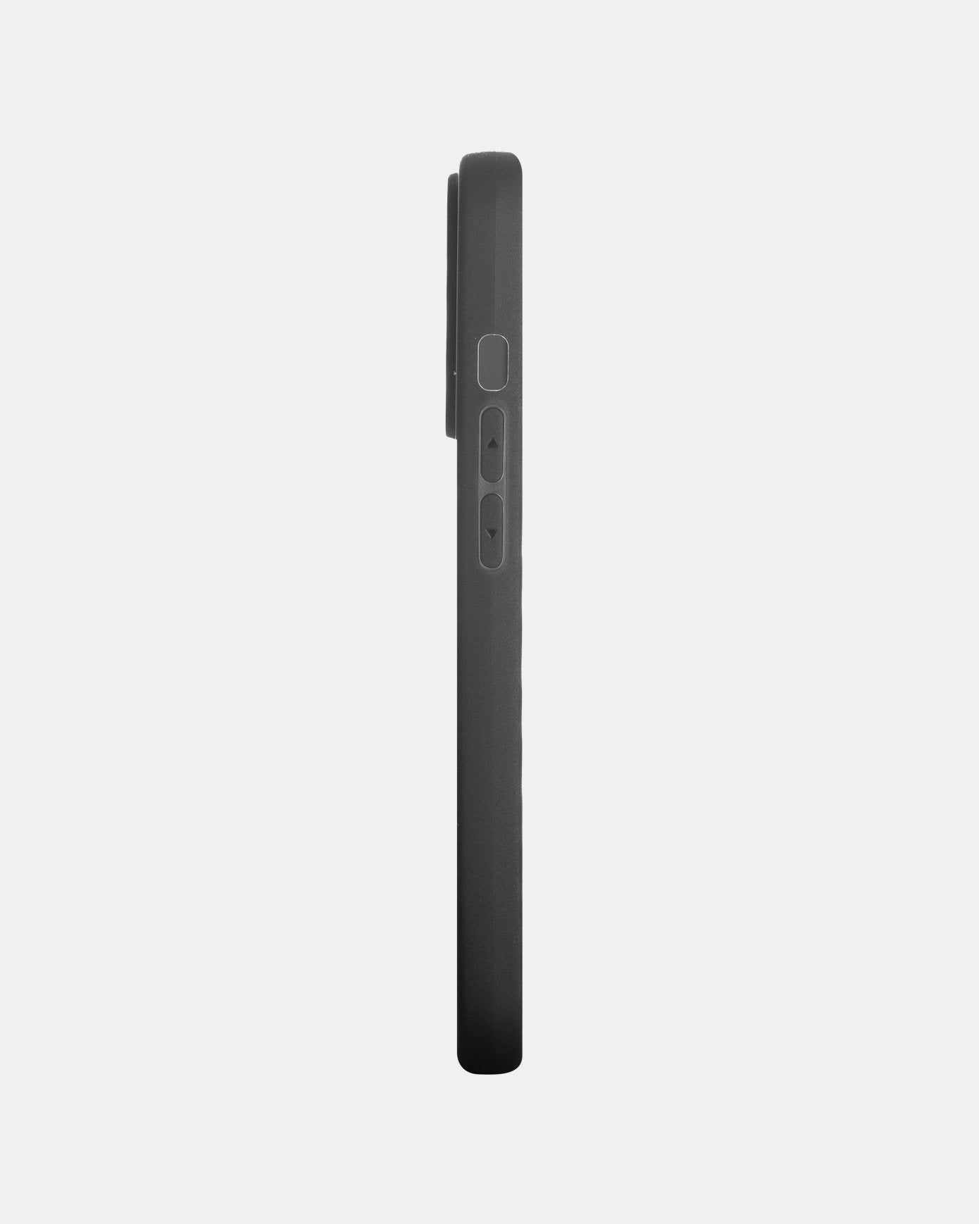 Чохол із темно-сірої шкіри страуса з фолікулами для iPhone 13 Mini