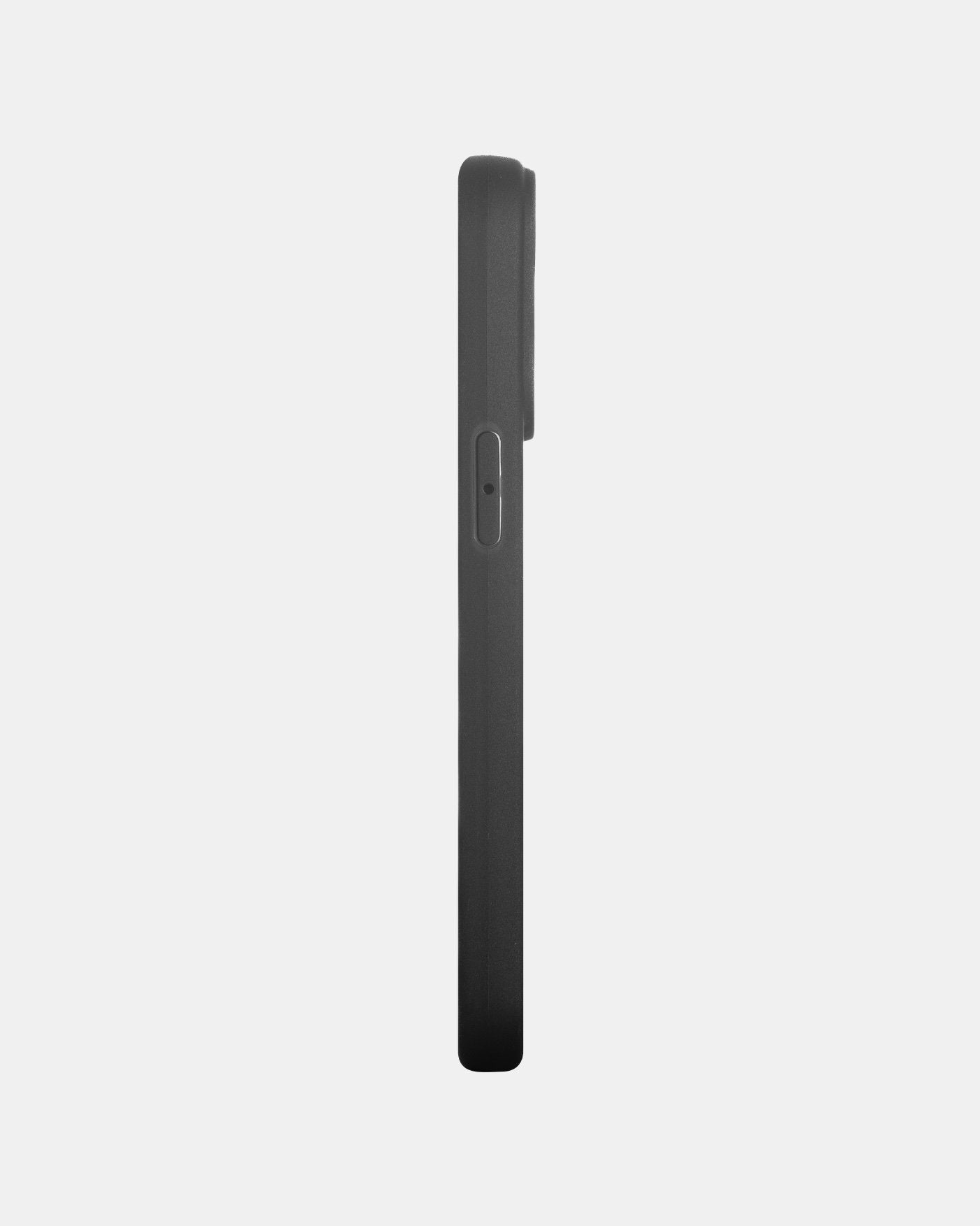 Чохол із темно-сірої шкіри страуса з фолікулами для iPhone 13