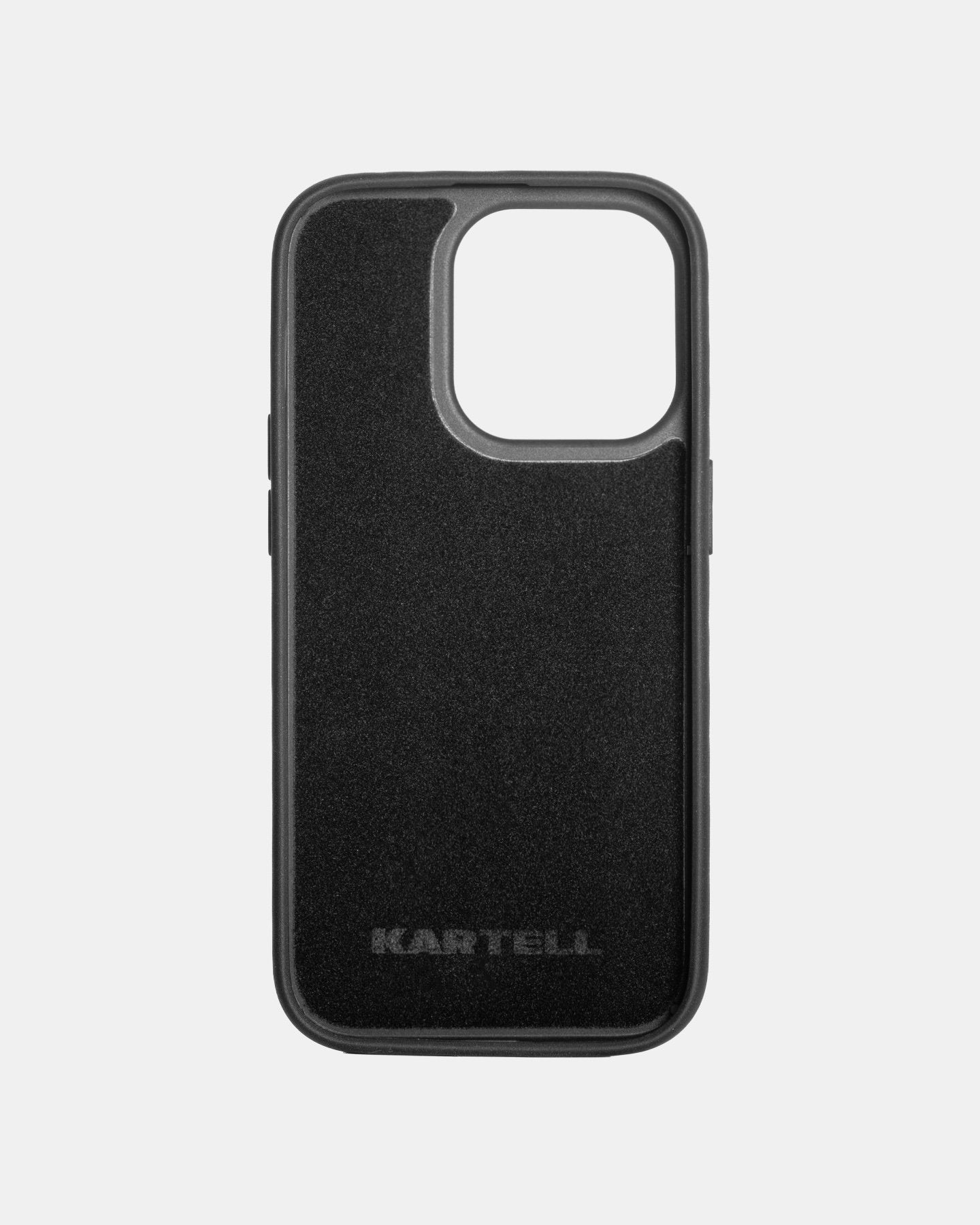 Чохол із коричневої шкіри страуса з фолікулами для iPhone 13