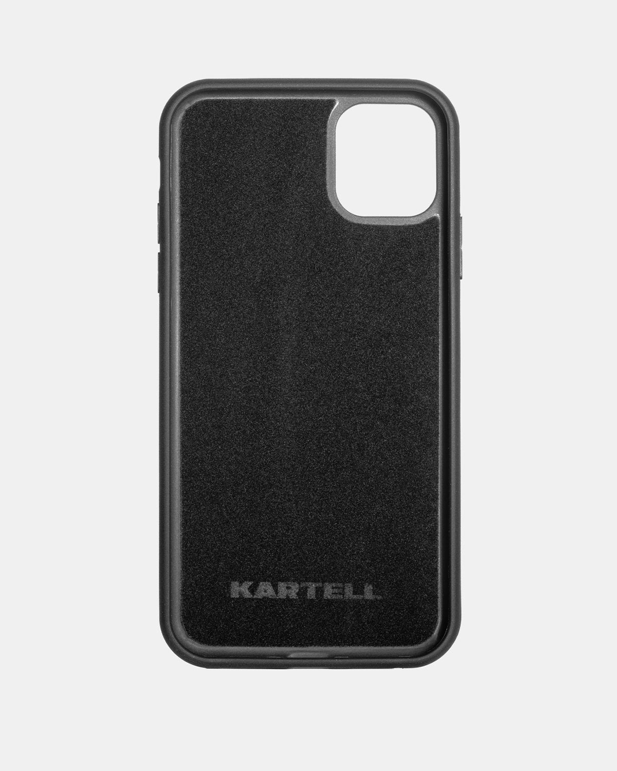 Чохол із фіолетової шкіри страуса з фолікулами для iPhone 11