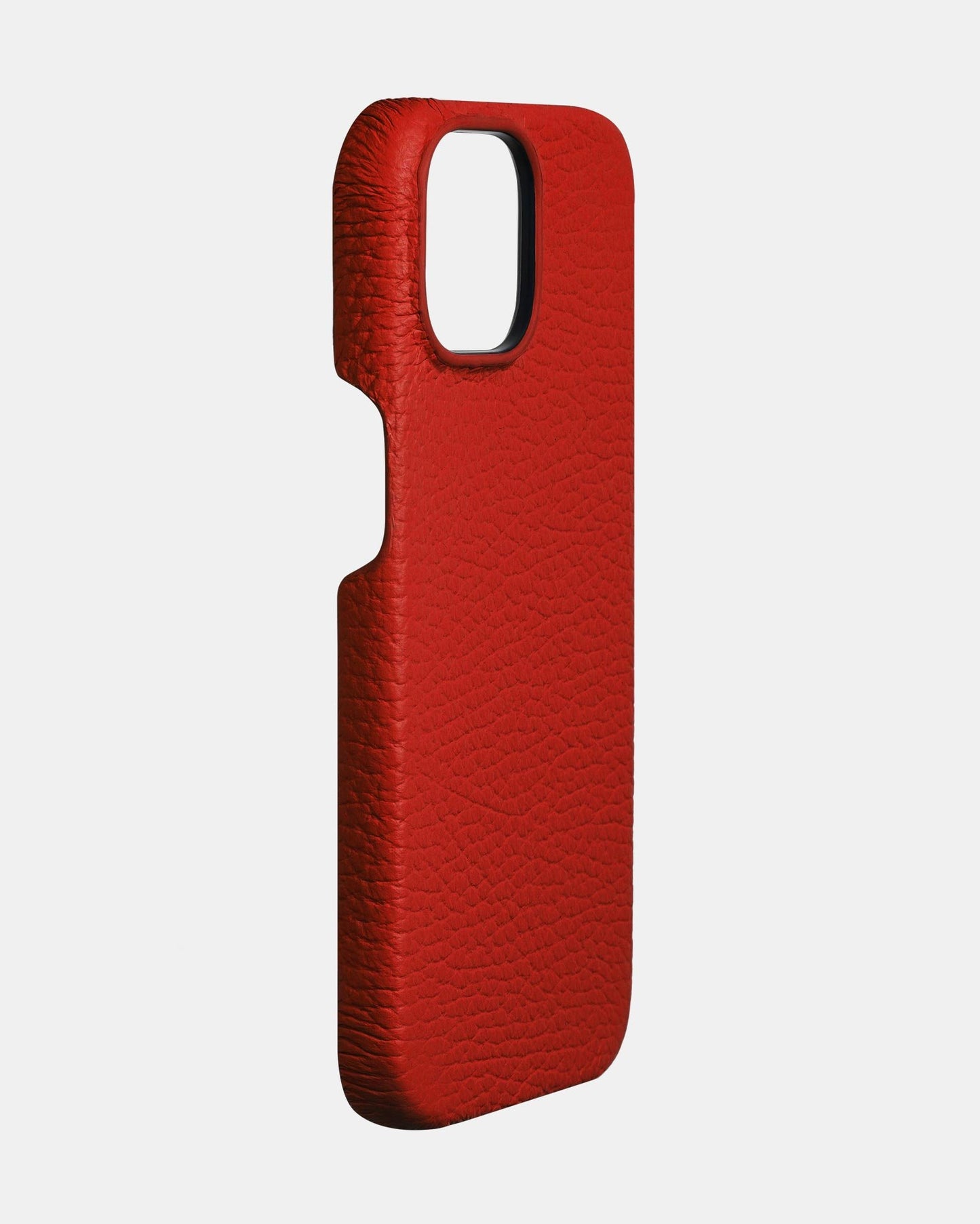 Червоний шкіряний чохол для iPhone 14