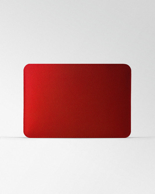 Чохол Minimalist із червоної шкіри для MacBook