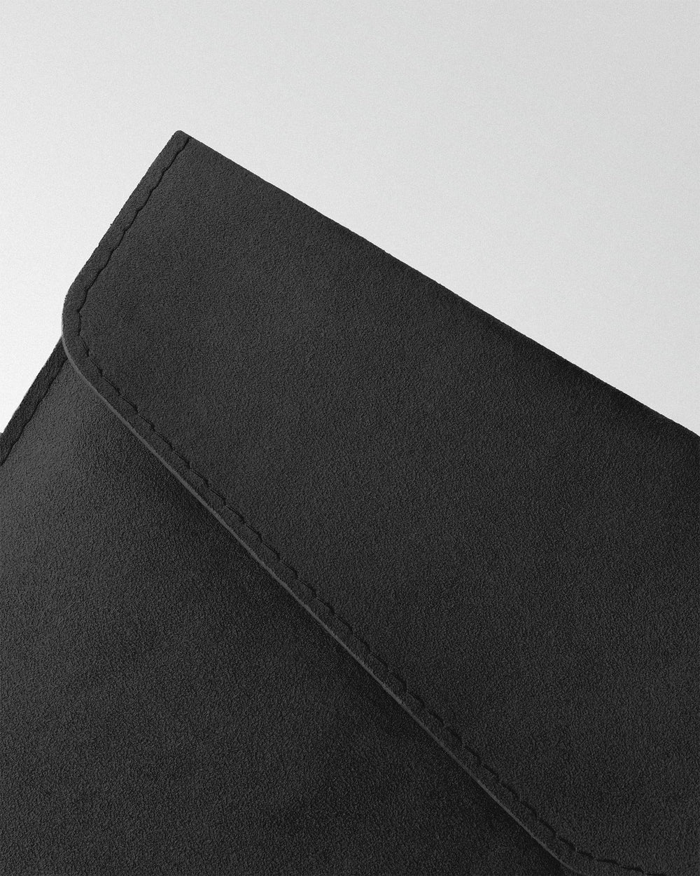 Magnetic Envelope Case in Black Alcantara for MacBook