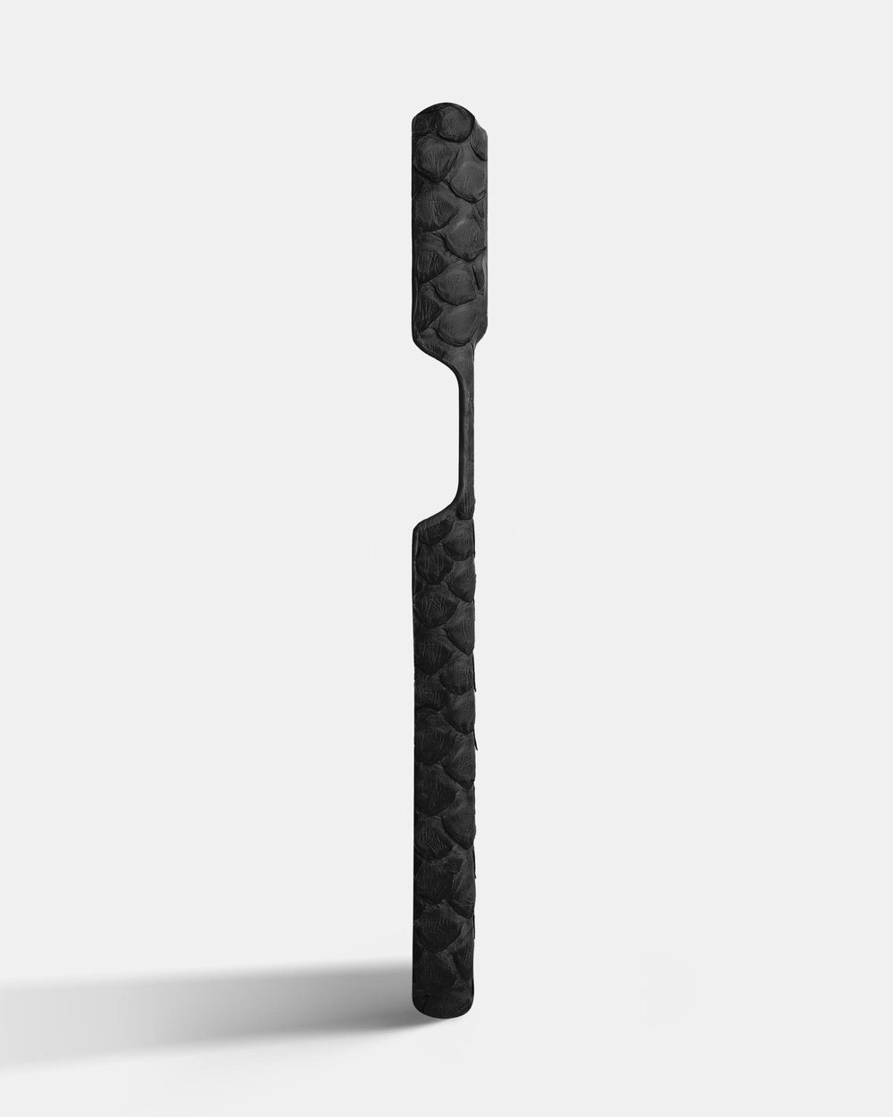 Leather case made of black python for iPhone 16 Plus