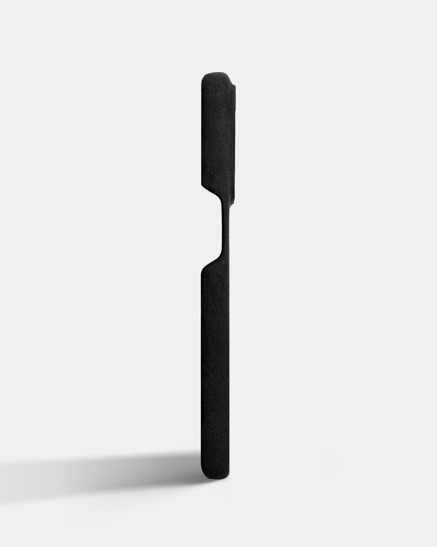 Чорний чохол з алькантари для iPhone 13 Pro