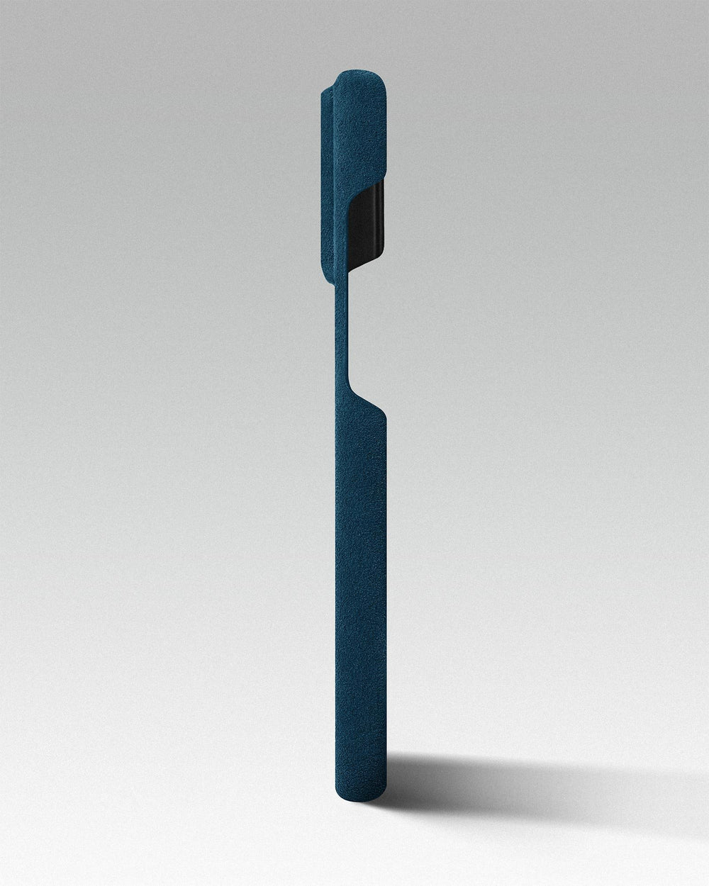 Blue alcantara case for iPhone 16 Pro Max