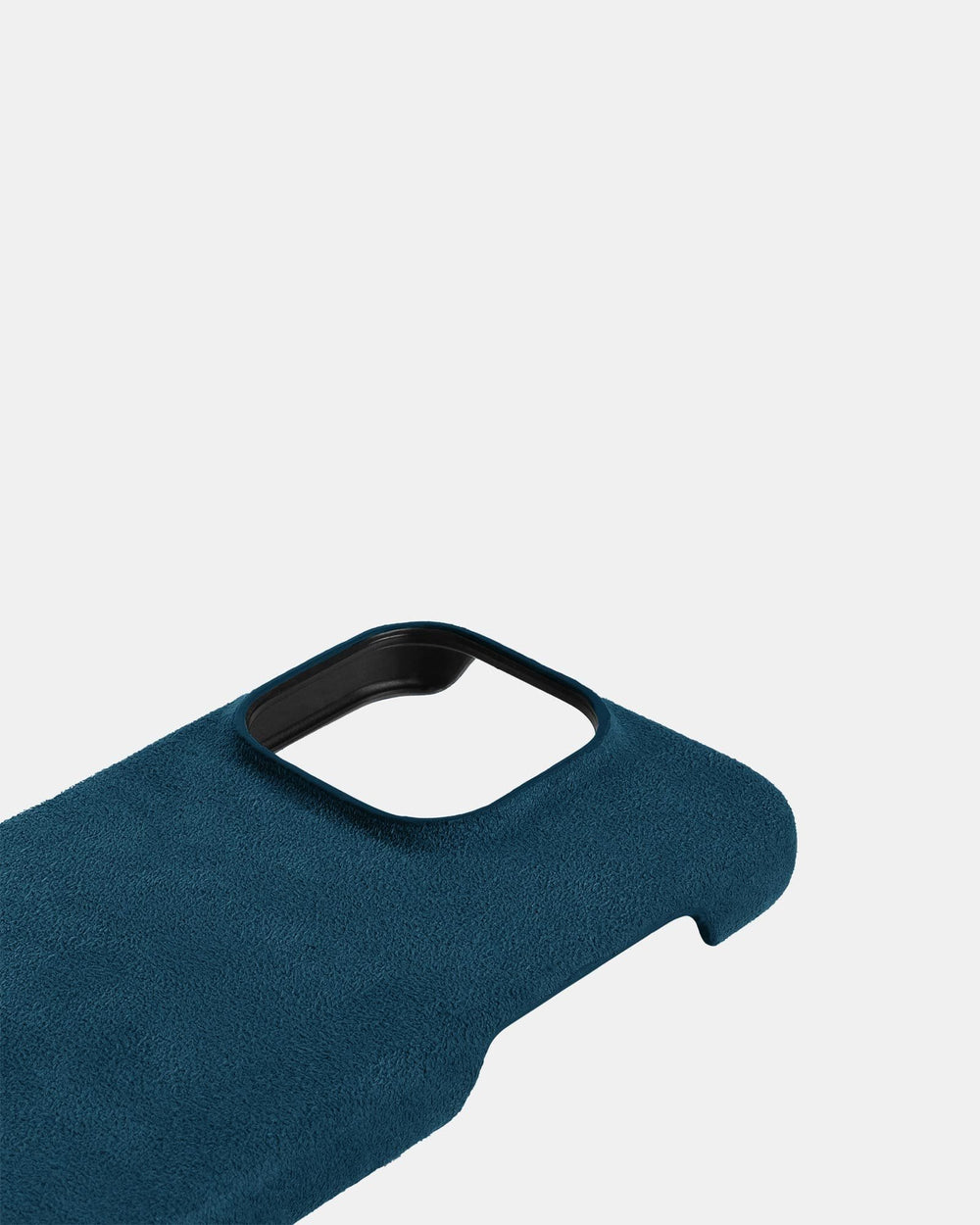 Blue alcantara case for iPhone 14 Pro