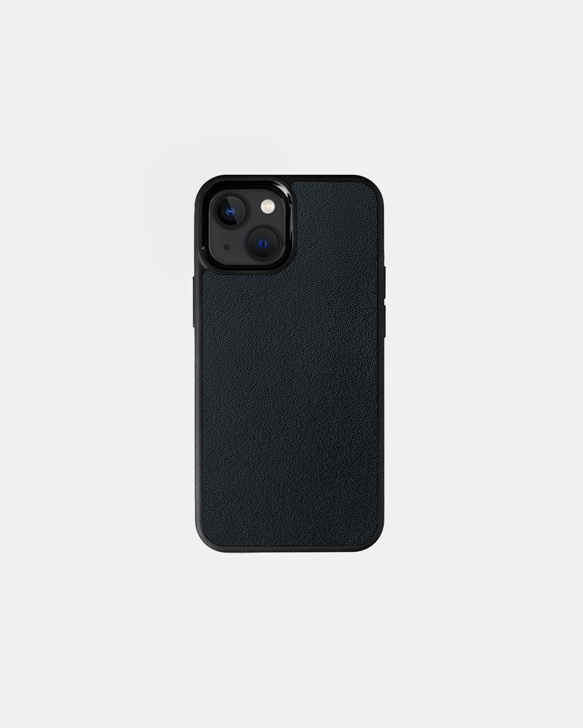 Чохол із темно-синьої телячої шкіри для iPhone 13 Mini
