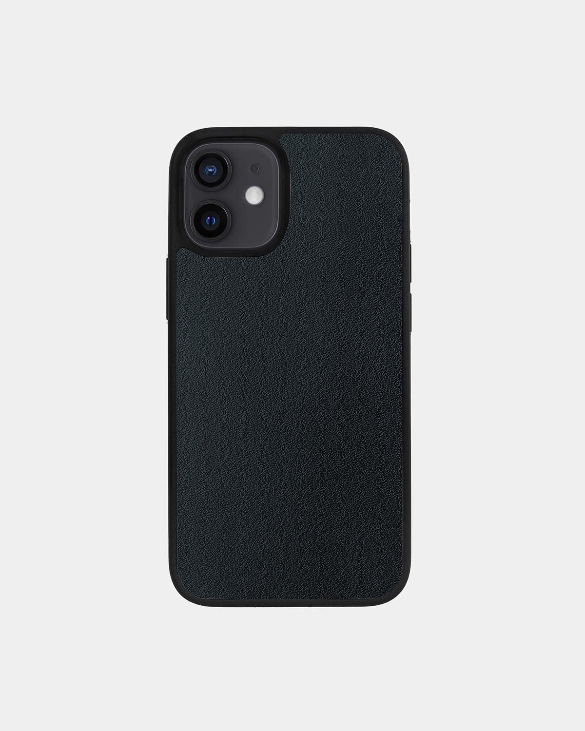 Чохол із темно-синьої телячої шкіри для iPhone 12