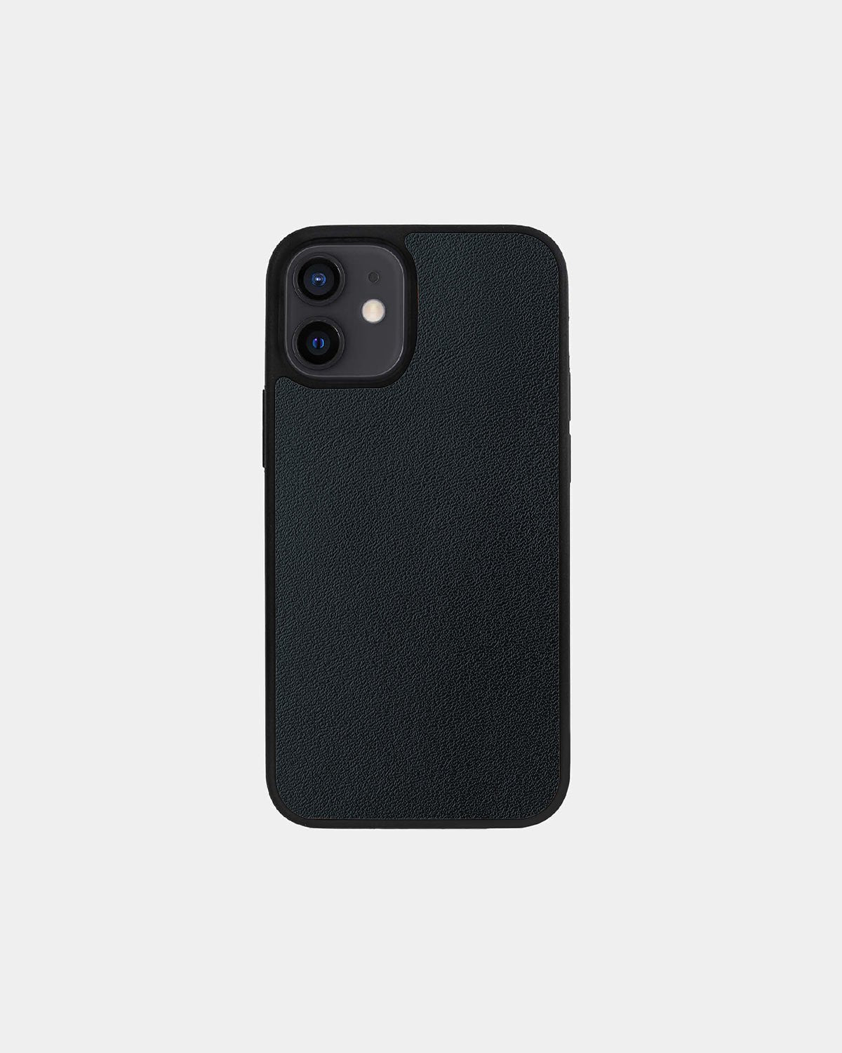 Чохол із темно-синьої телячої шкіри для iPhone 12 Mini