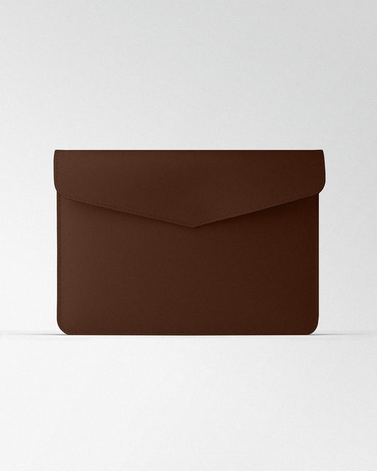 Чохол Magnetic Envelope  із рудої телячої шкіри для MacBook