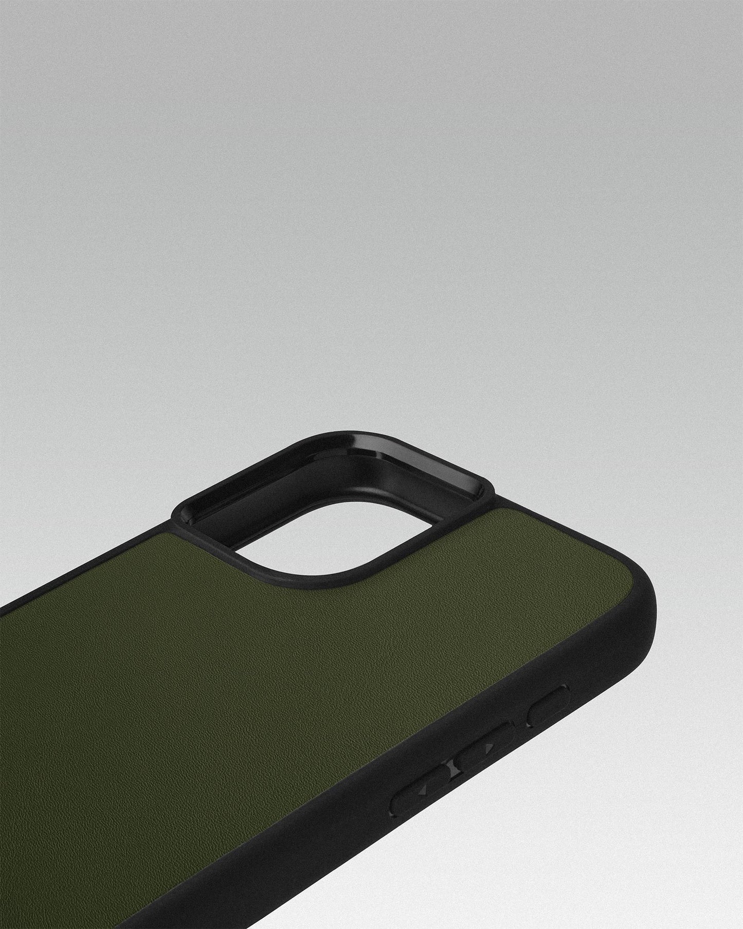 Чохол для iPhone 15 Plus в зеленому кольорі з тисненням Роза вітрів