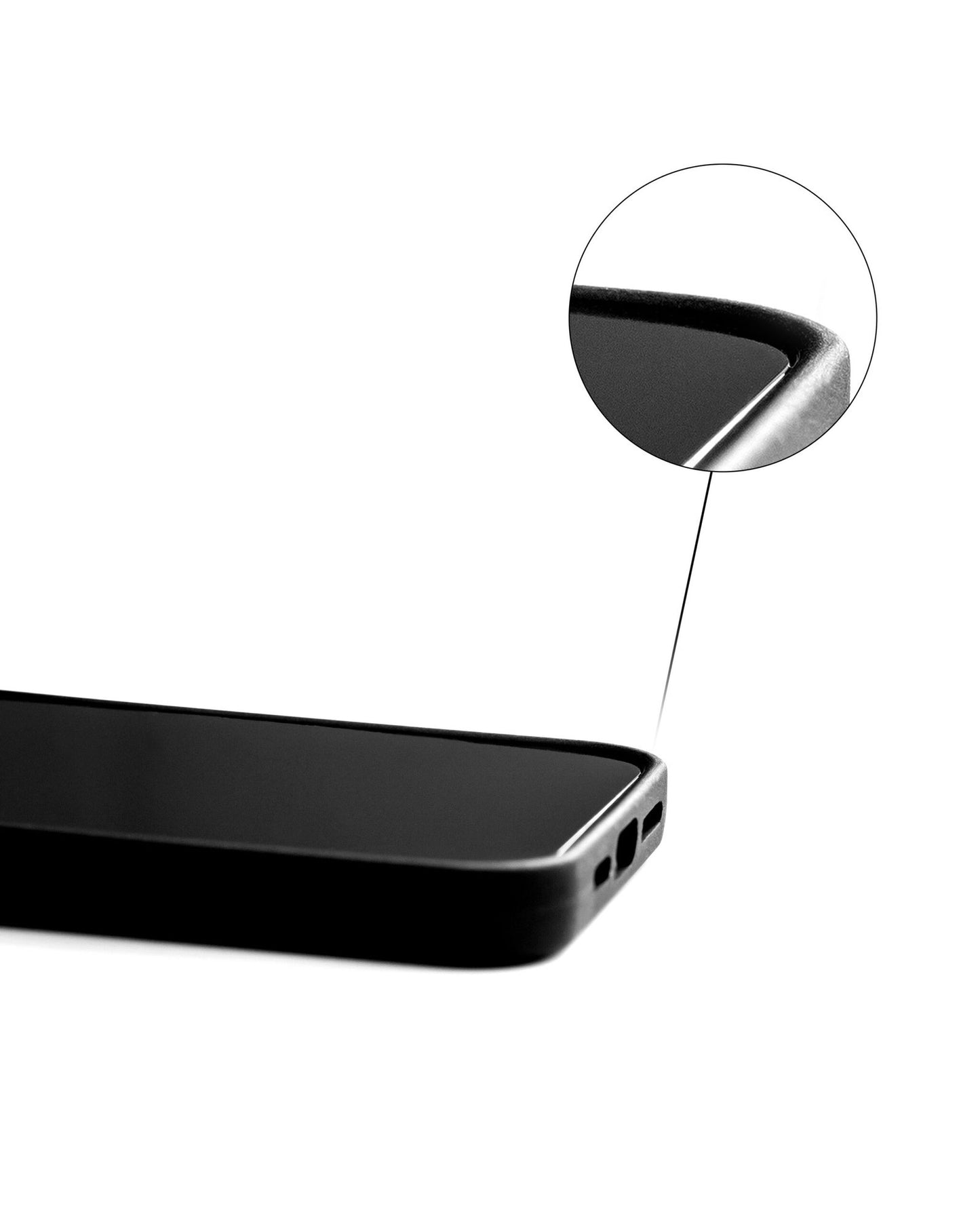 Чохол із фіолетової шкіри страуса з фолікулами для iPhone se2020