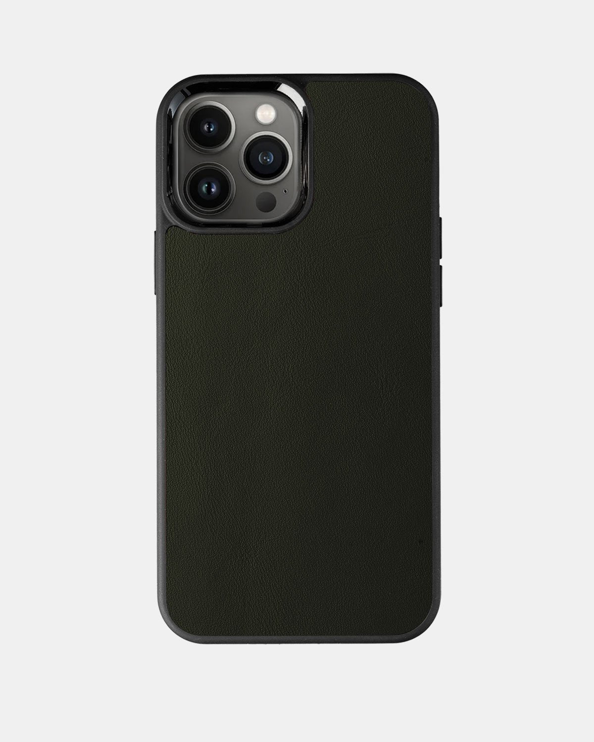 Чохол із зеленої телячої шкіри  для iPhone 13 Pro Max