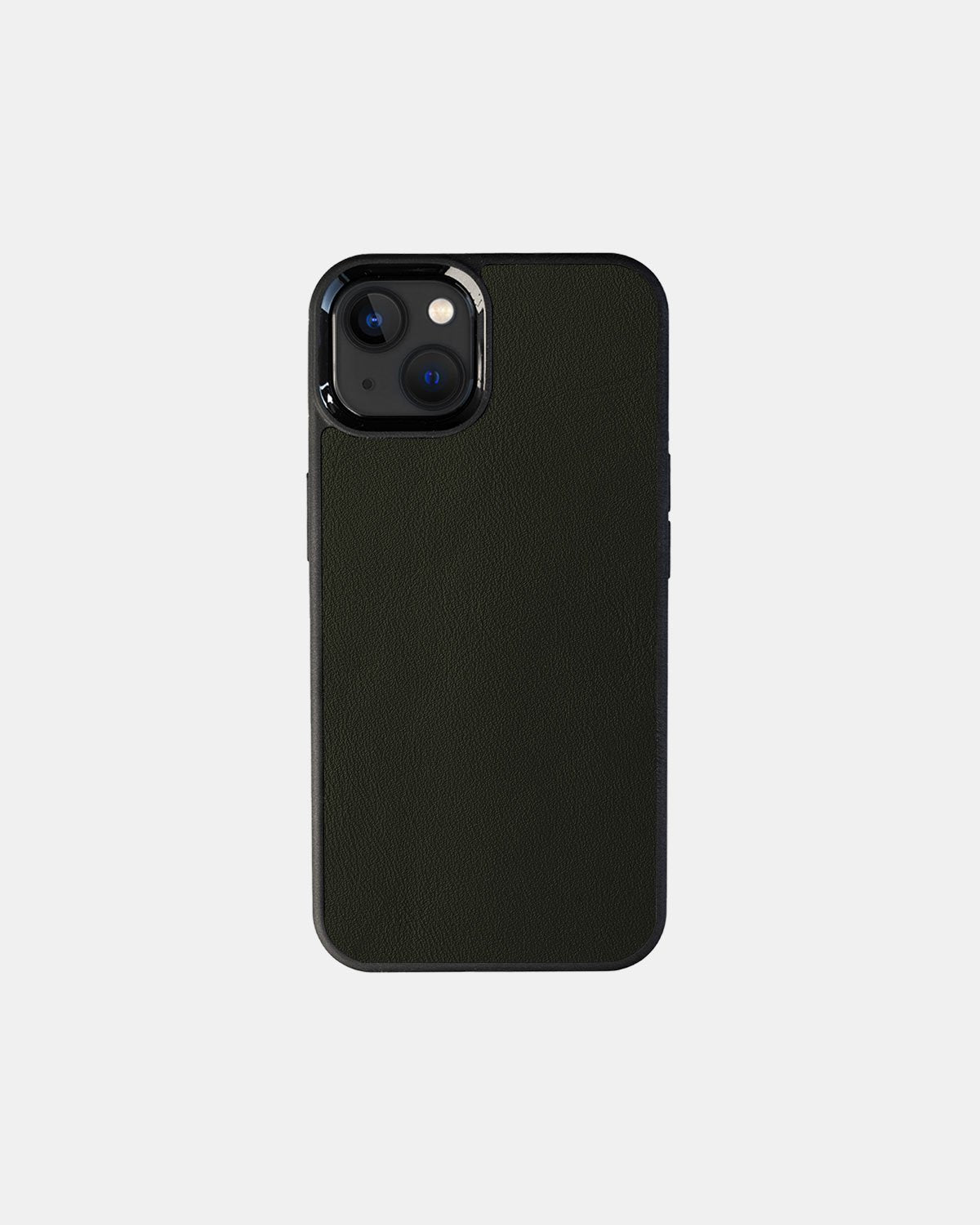 Чохол із зеленої телячої шкіри  для iPhone 13