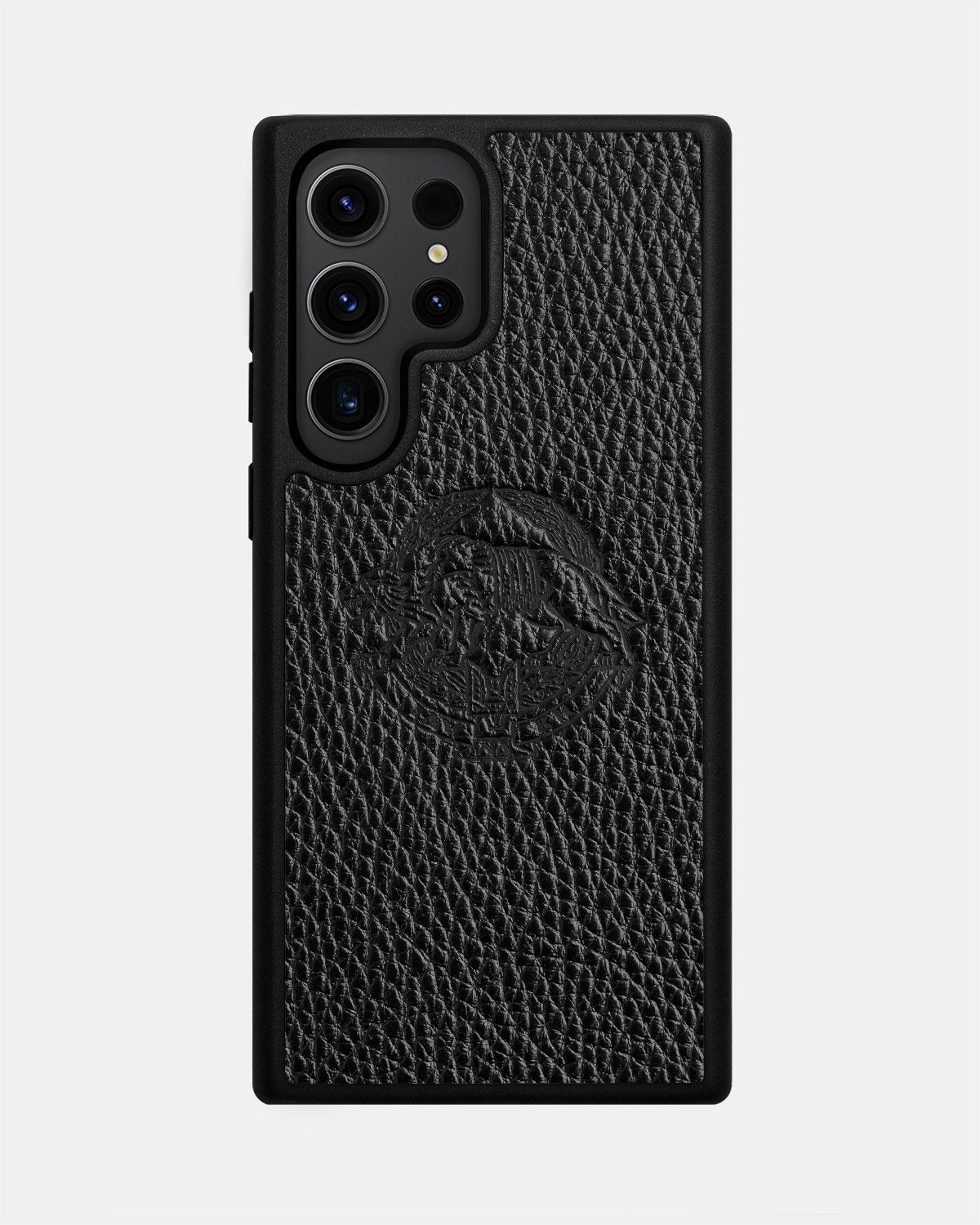 Чохол із шкіри флотар із тисненням емблеми ССО ЗСУ для Samsung