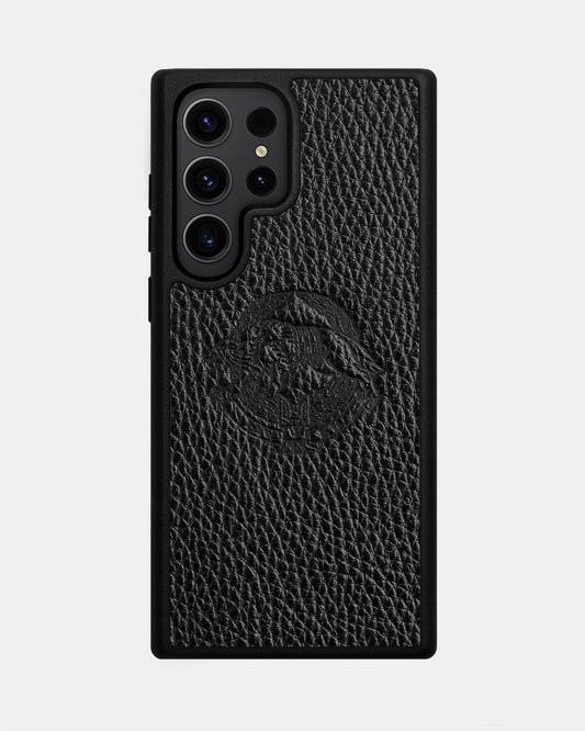 Чохол із шкіри флотар із тисненням емблеми ССО ЗСУ для Samsung