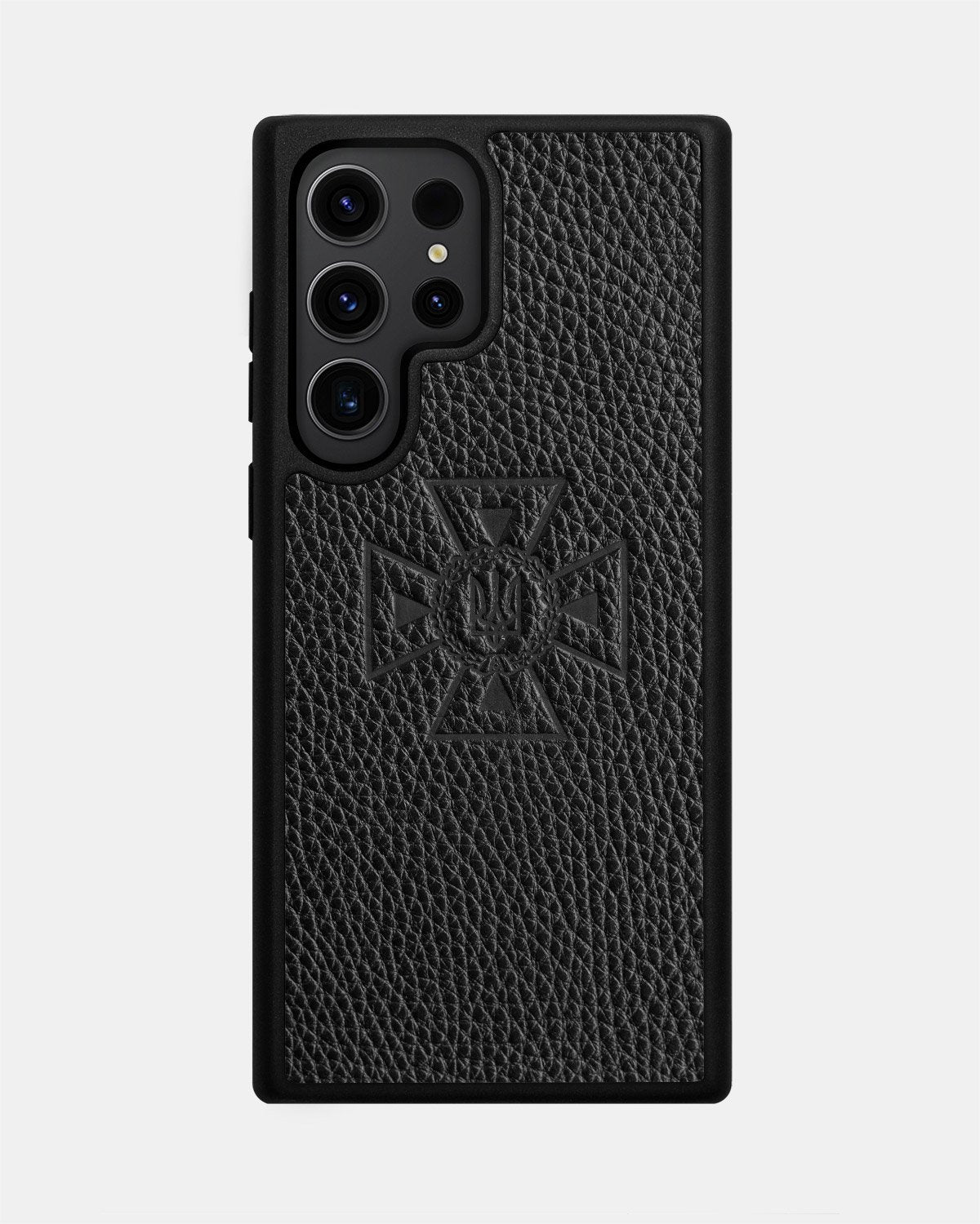Чохол із шкіри флотар із тисненням емблеми ДСНС для Samsung