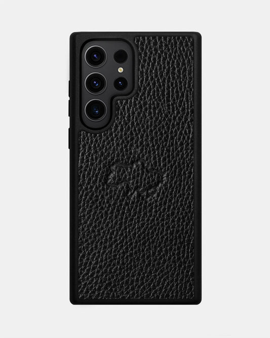 Чохол із шкіри флотар із тисненням контуру карти України для Samsung