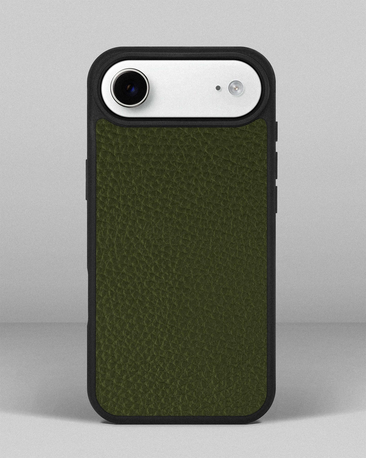 Чохол із зеленої телячої шкіри флотар для iPhone 17 Air