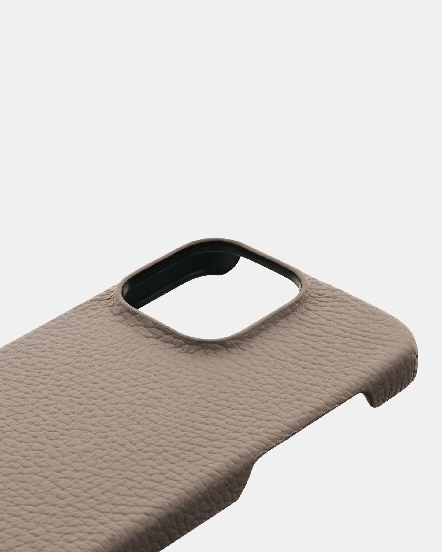 Бежевий шкіряний чохол для iPhone 13 Pro