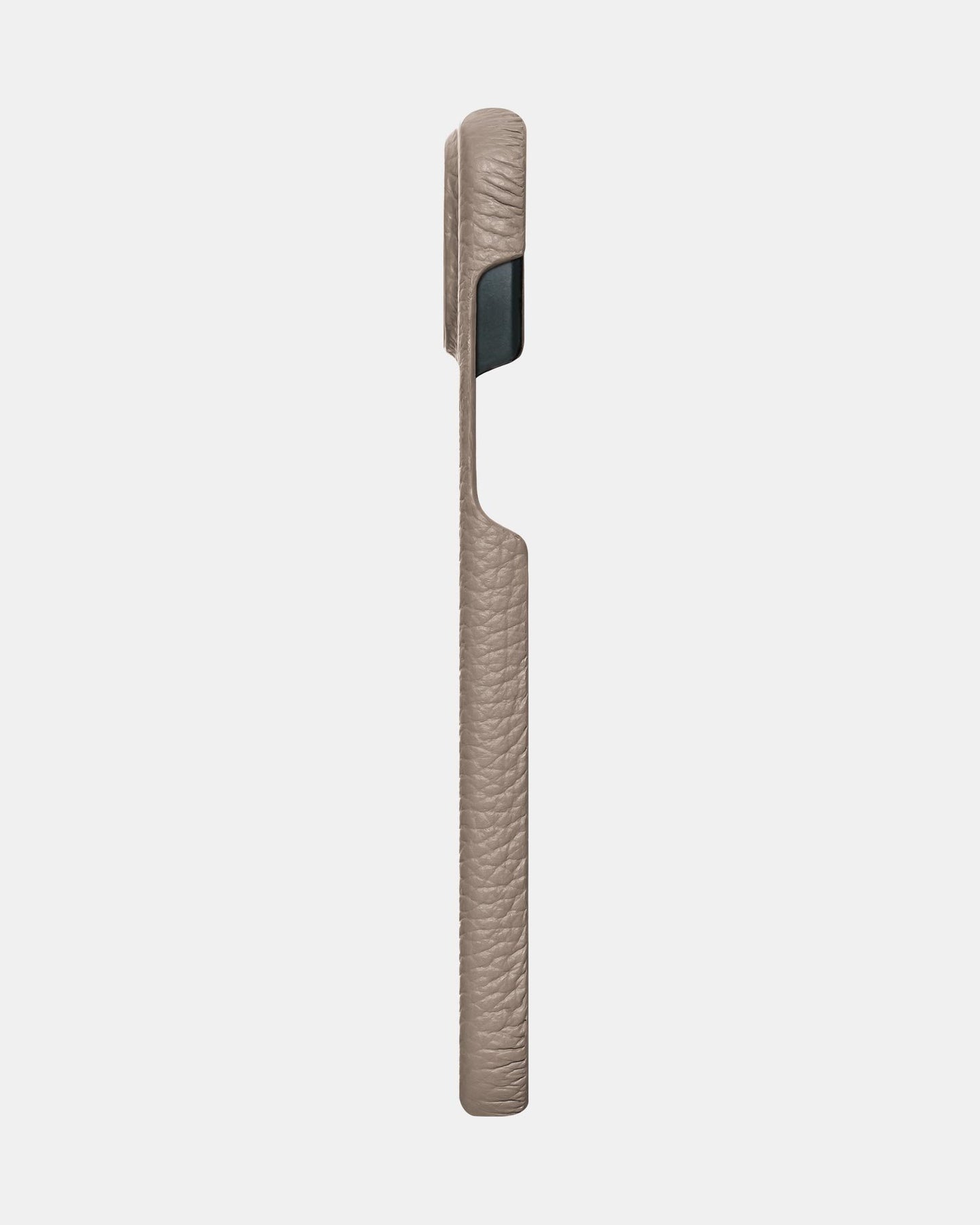 Бежевий шкіряний чохол для iPhone 15 Plus